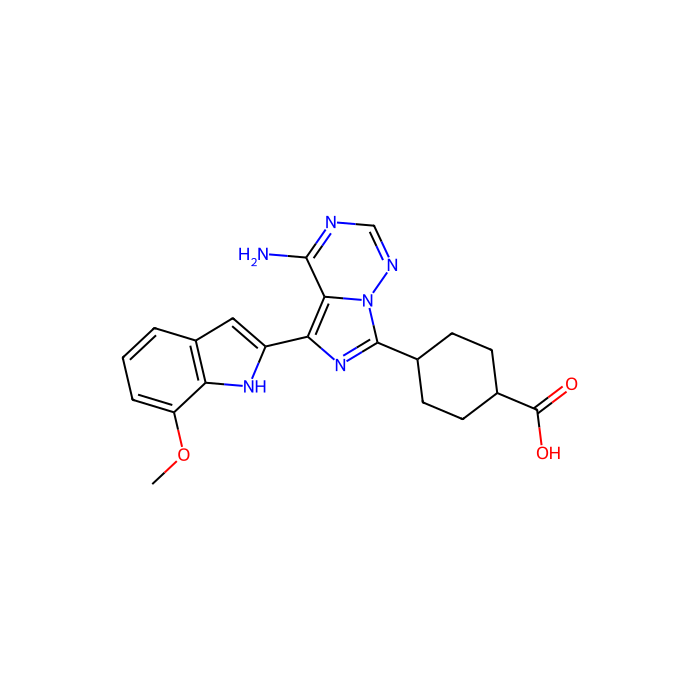 OSI-027, 丝氨酸/苏氨酸蛋白激酶 mTOR 抑制剂