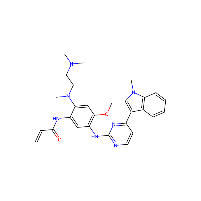 Osimertinib (AZD9291), 表皮生长因子受体 erbB1 抑制剂