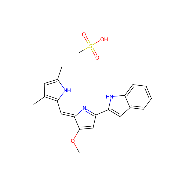Obatoclax Mesylate (GX15-070), Bcl-2 样蛋白 10 抑制剂