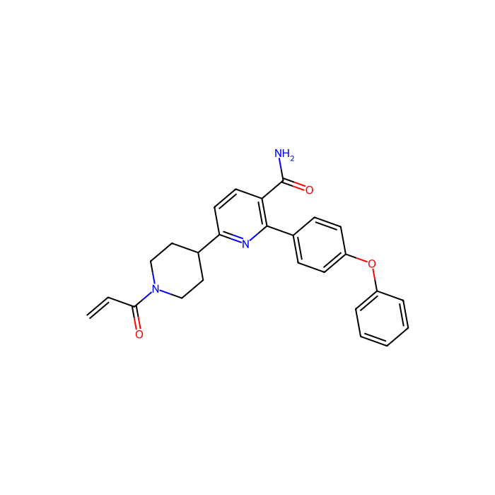 奥拉布替尼（ICP-022）, 酪氨酸蛋白激酶 BTK 抑制剂