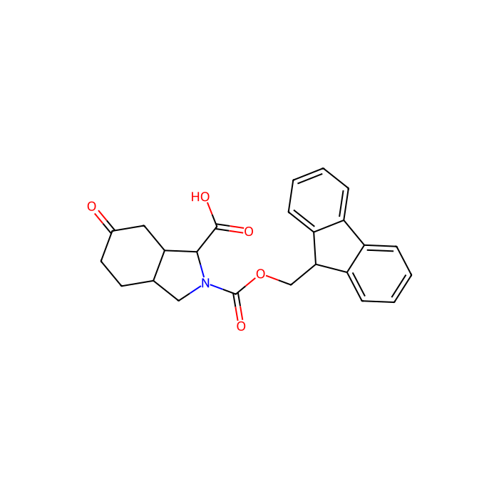 2-[(9H-fluoren-9-ylmethoxy)carbonyl]-6-oxo-octahydro-1H-isoindole-1-carboxylic acid
