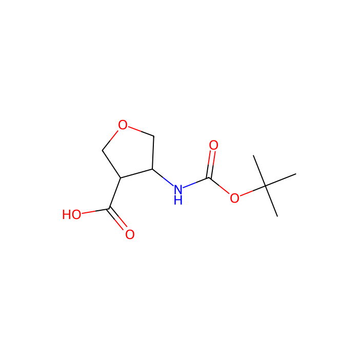 4-{[(tert-butoxy)carbonyl]amino}oxolane-3-carboxylic acid