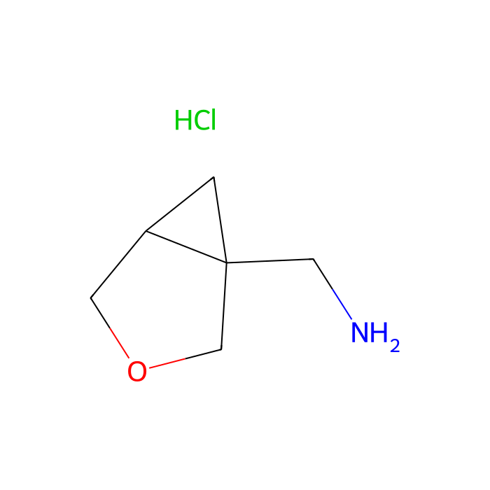 3-oxabicyclo[3.1.0]hexan-1-ylmethanamine;hydrochloride