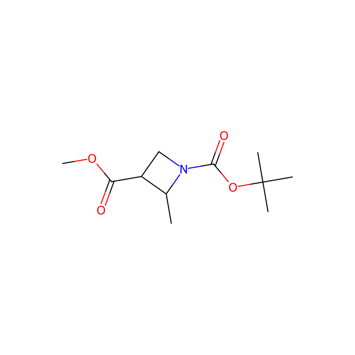 O1-tert-butyl O3-methyl trans-2-methylazetidine-1,3-dicarboxylate
