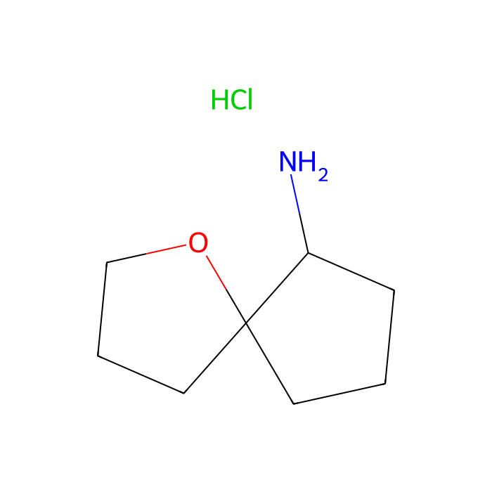 1-oxaspiro[4.4]nonan-9-amine;hydrochloride