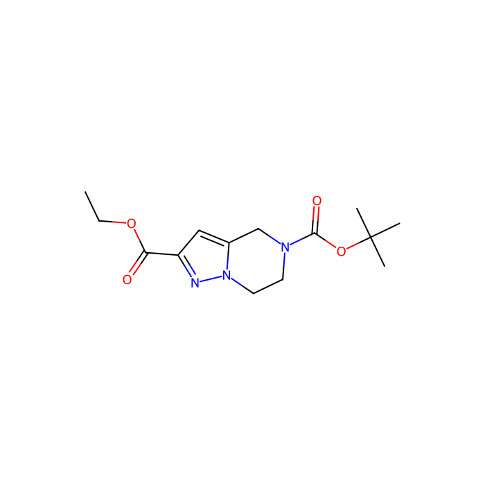 O5-tert-butyl O2-ethyl 6,7-dihydro-4H-pyrazolo[1,5-a]pyrazine-2,5-dicarboxylate