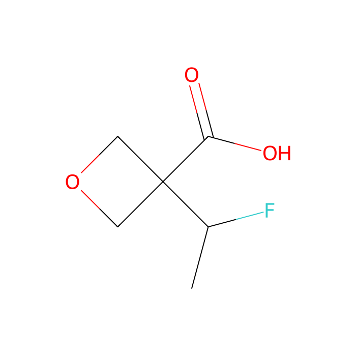 3-(1-fluoroethyl)oxetane-3-carboxylic acid