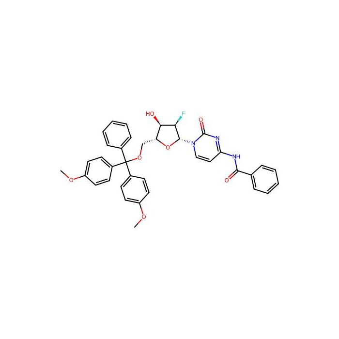 5'-O-DMT-N4-Bz-2'-F-dC