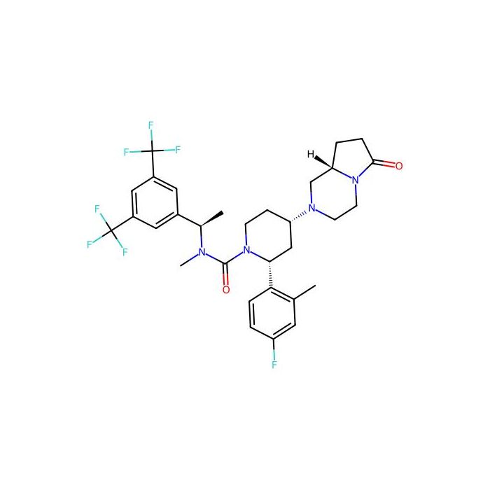 Orvepitant, 神经激肽 1 受体拮抗剂