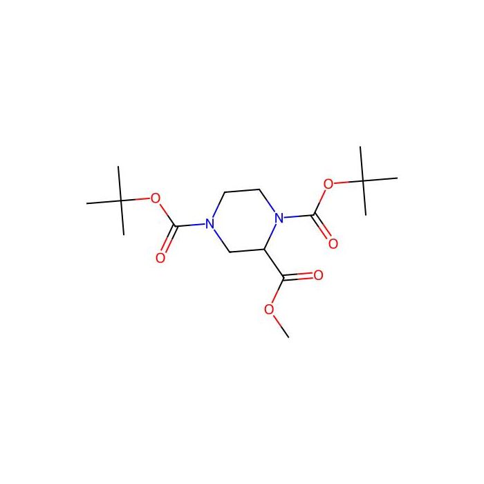 1,4-双(Boc)-2-哌嗪甲酸甲酯