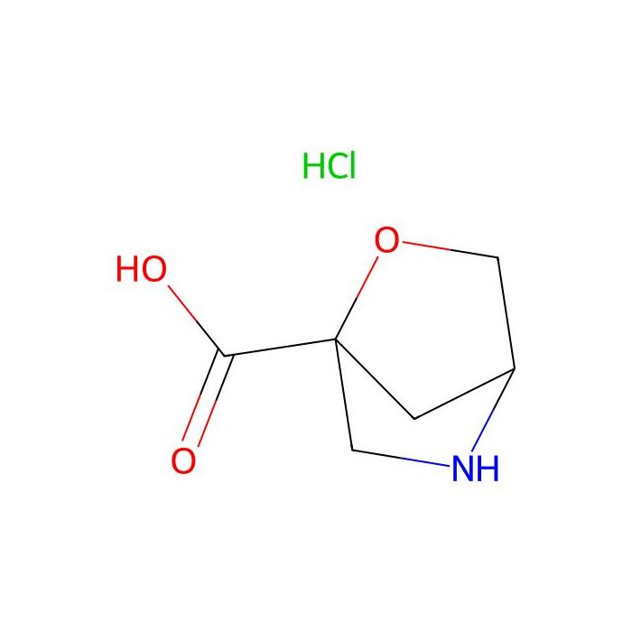 2-oxa-5-azabicyclo[2.2.1]heptane-1-carboxylic acid;hydrochloride