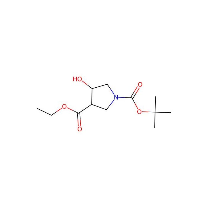 O1-tert-butyl O3-ethyl 4-hydroxypyrrolidine-1,3-dicarboxylate