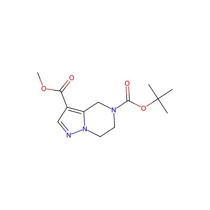 O5-tert-butyl O3-methyl 6,7-dihydro-4H-pyrazolo[1,5-a]pyrazine-3,5-dicarboxylate