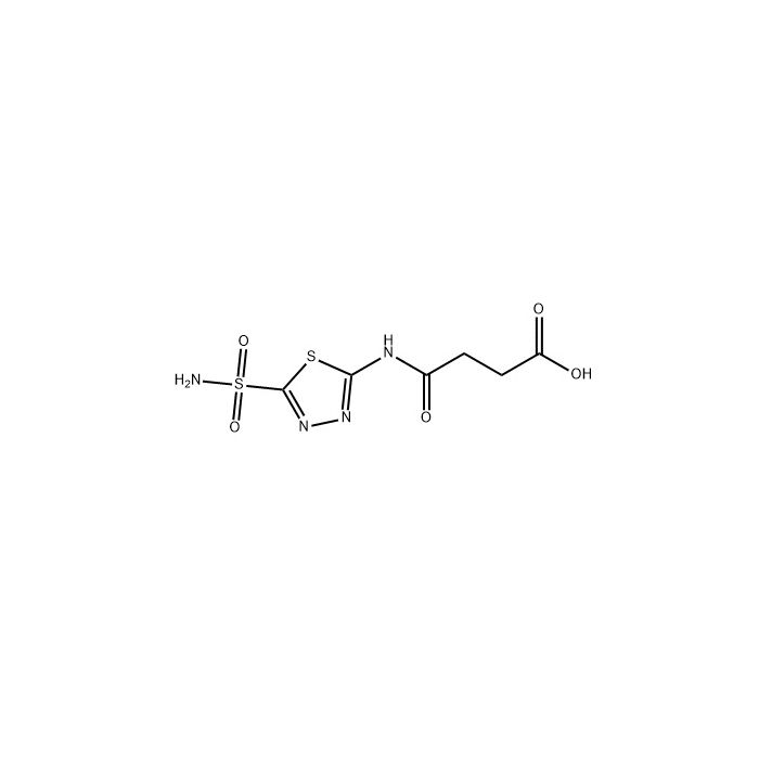 4-氧代-4-((5-氨磺酰基-1,3,4-噻二唑-2-基)氨基)丁酸