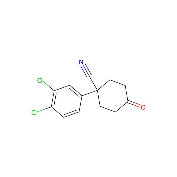 4-氰-4-(3，4-二氯苯)环己酮