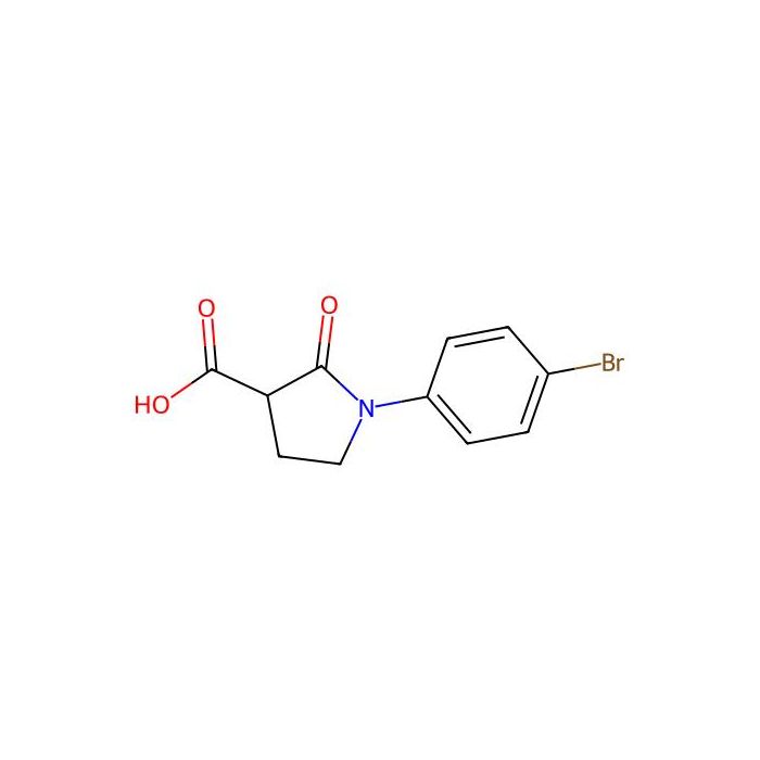 1-(4-溴苯基)-2-氧代吡咯烷-3-羧酸