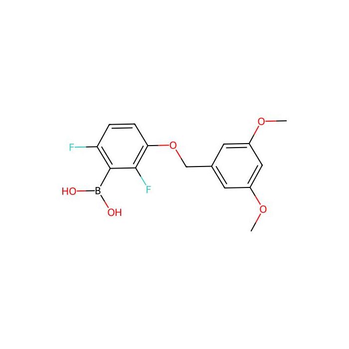 2，6-二氟-3-(3'，5'-二甲氧基苄氧基)苯基硼酸