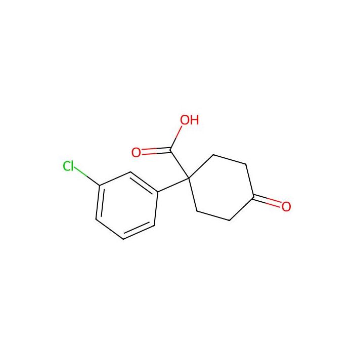 1-(3-氯苯基)-4-氧代环己甲酸