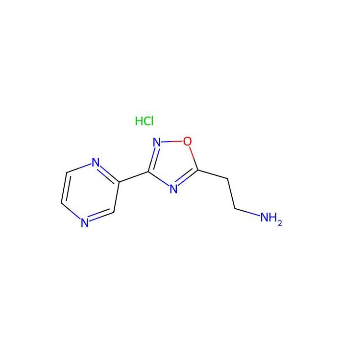 3-(2-Pyrazinyl)-1,2,4-oxadiazole-5-ethanamine hydrochloride (1:1)