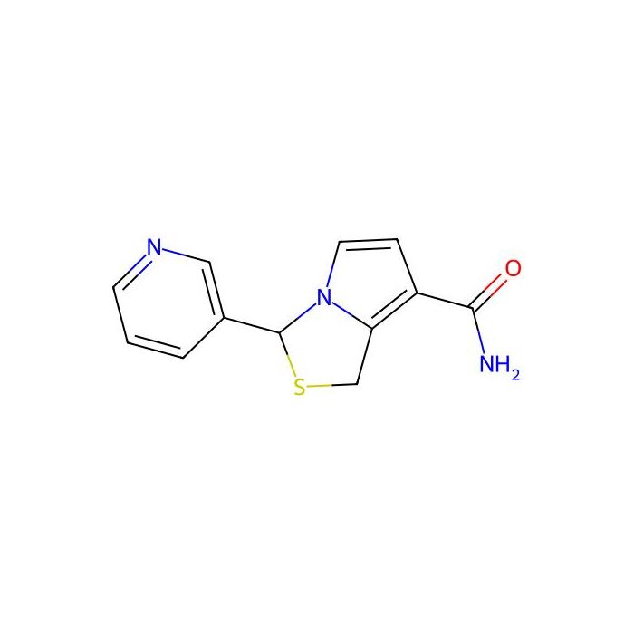 3-(3-Pyridinyl)-1H,3H-pyrrolo(1,2-c)thiazole-7-carboxamide