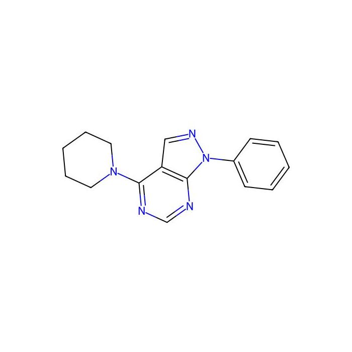 1-{1-phenyl-1H-pyrazolo[3,4-d]pyrimidin-4-yl}piperidine