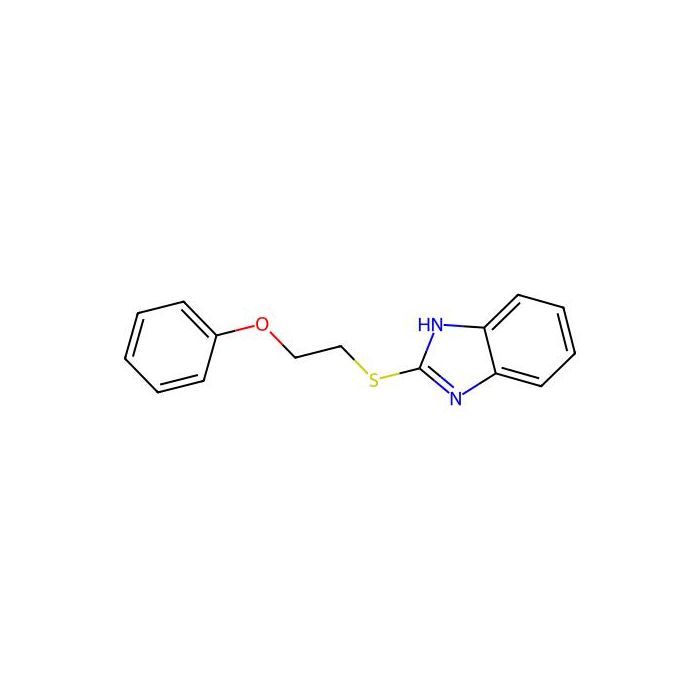 2-[(2-phenoxyethyl)sulfanyl]-1H-1,3-benzodiazole