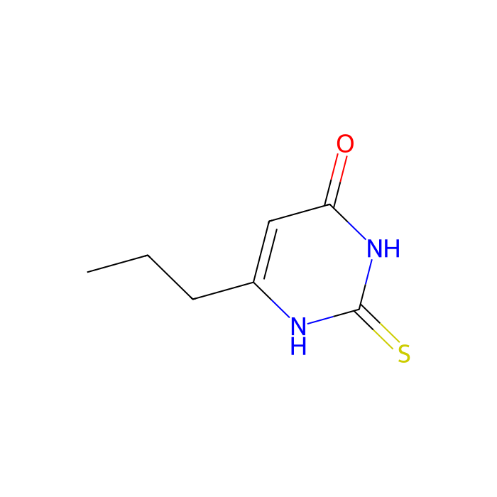 6-正丙基-2-硫代尿嘧啶, 甲状腺过氧化物酶抑制剂
