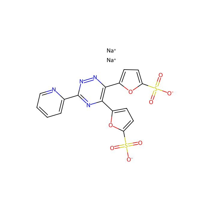 3-(2-吡啶基)-5,6-二(2-呋喃基)-1,2,4-三嗪-5′,5′′-二磺酸 二钠盐