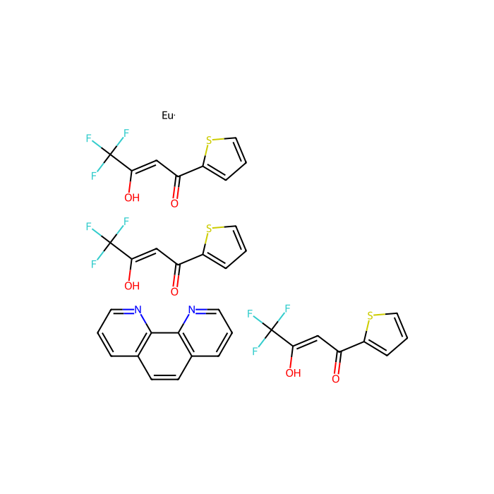 (1,10-菲咯啉)三[4,4,4-三氟-1-(2-噻吩基)-1,3-丁二酮]铕(III)