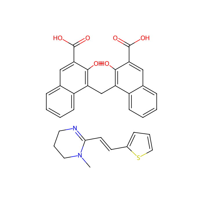 双羟萘酸噻嘧啶