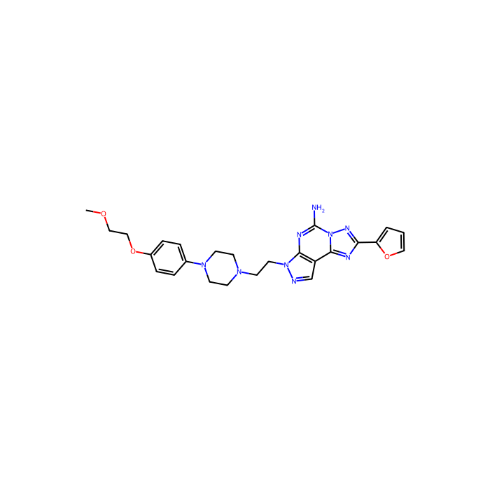 瑞德南特(Preladenant), 腺苷 A2a 受体拮抗剂