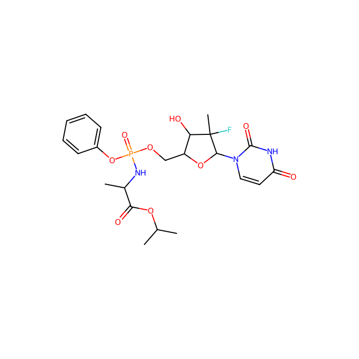 索非布韦, 丙型肝炎病毒 NS5B RNA 依赖性 RNA 聚合酶抑制剂