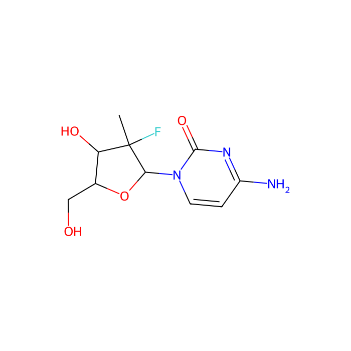 PSI-6130,HCV NS5B polymerase 抑制剂