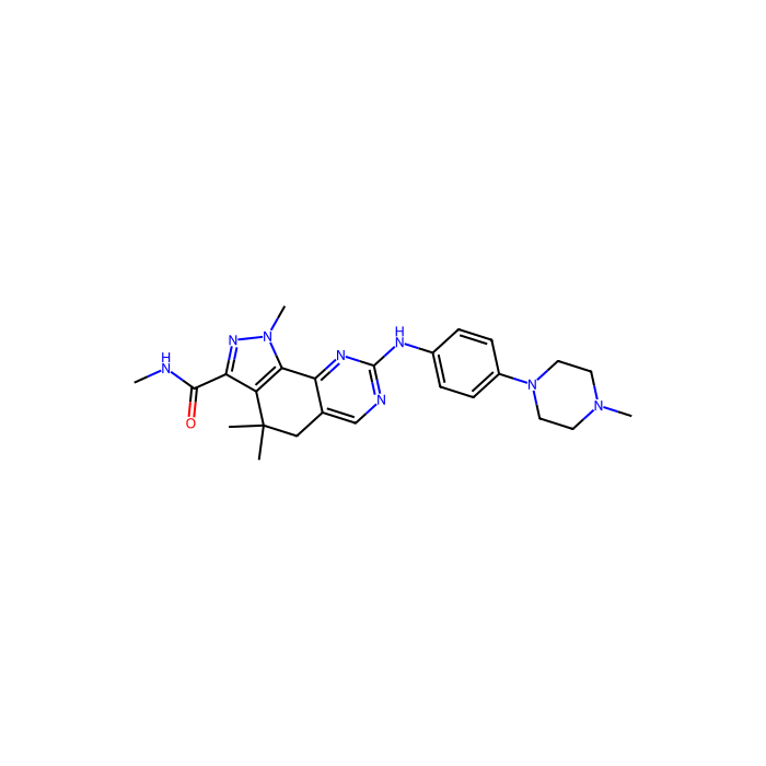 PHA-848125,ATP竞争性CDK2和TRKA抑制剂, 神经生长因子受体 Trk-A 抑制剂