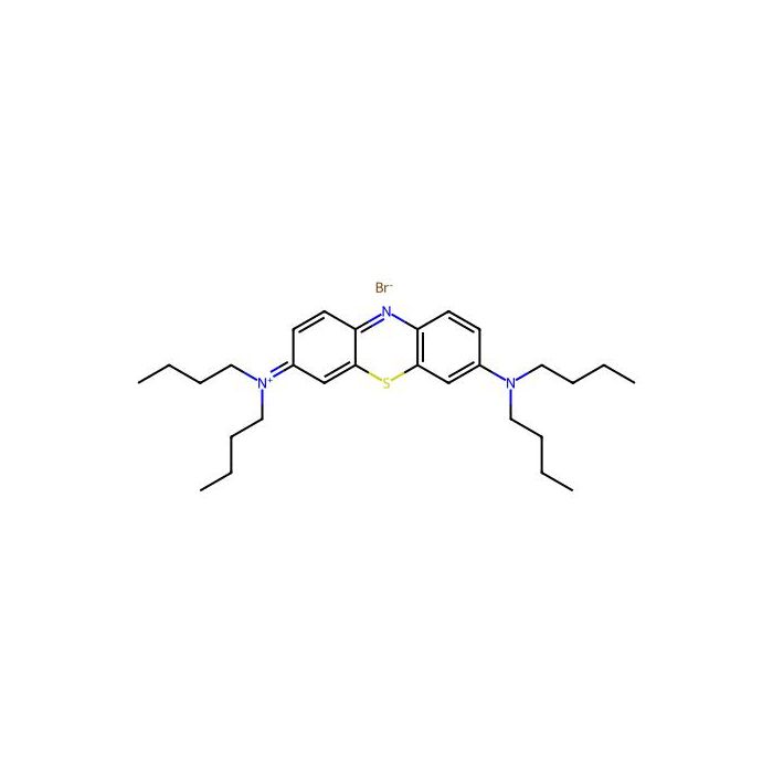 Phenothiazin-5-ium, 3,7-bis(dibutylamino)-, bromide
