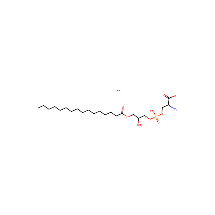 1-棕榈酰基-2-羟基-sn-甘油-3-磷酸-L-丝氨酸(钠盐)