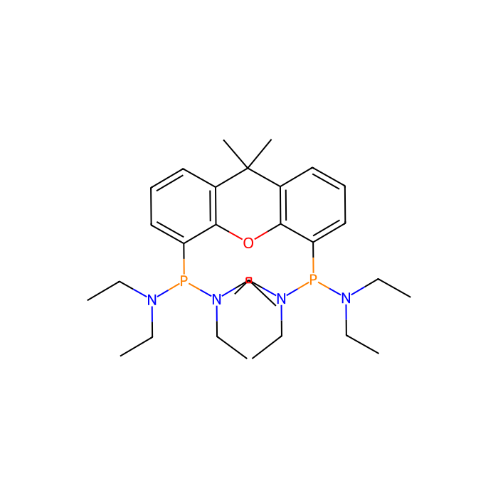 P,P′-(9,9-二甲基-9H-氧杂蒽-4,5-二基)双[N,N,N′,N′-四乙基-亚膦酸二酰胺]