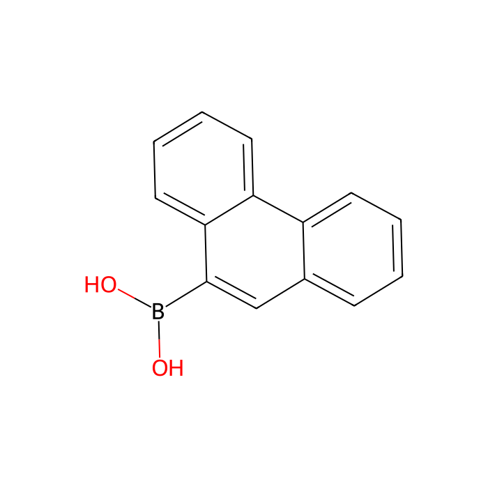 9-菲硼酸 (含有数量不等的酸酐)