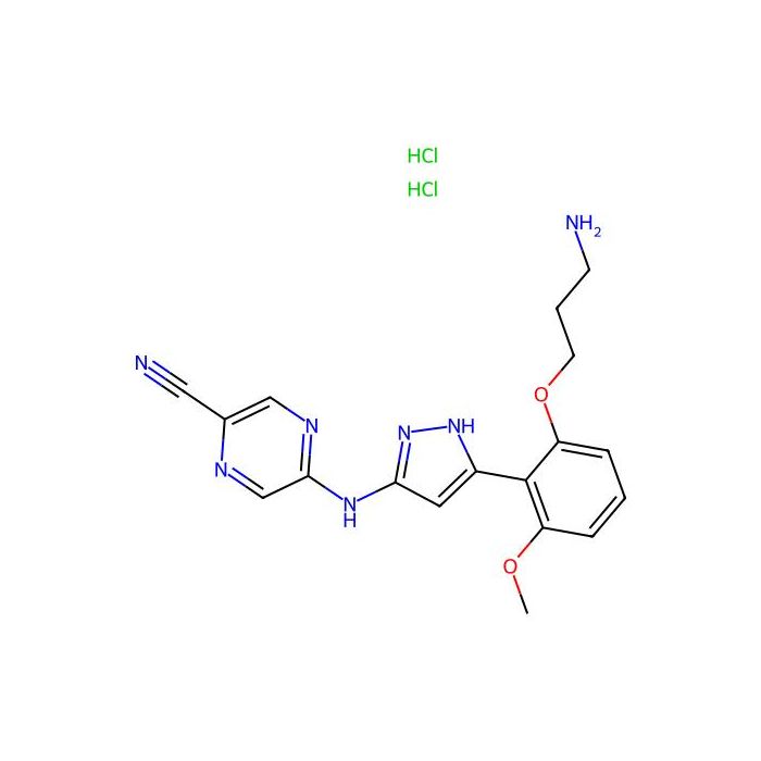 Prexasertib dihydrochloride