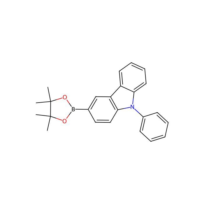 9-苯基-3-(4,4,5,5-四甲基-1,3,2-二氧杂环戊硼-2-基)咔唑