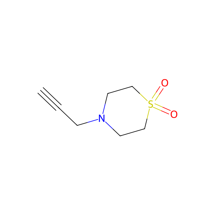 4-炔丙基硫代吗啉-1,1-二氧化物