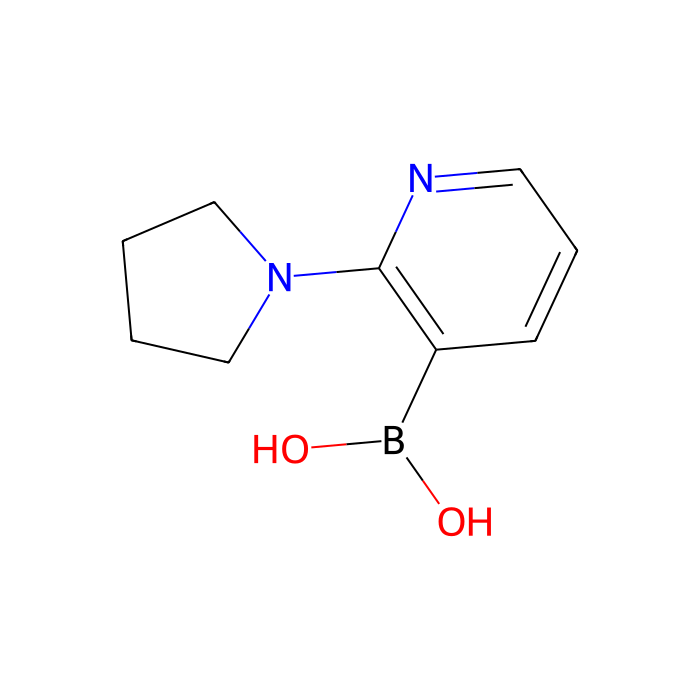 2-(吡咯烷-1-基)吡啶-3-硼酸