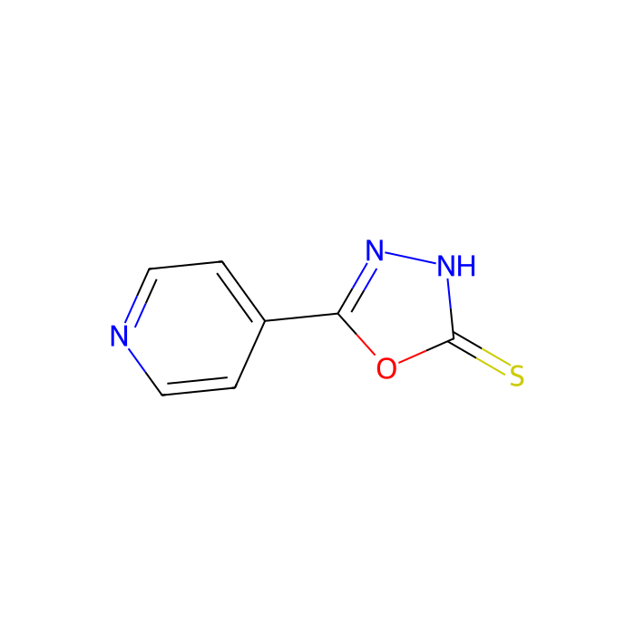5-(4-吡啶基)-1,3,4-噁二唑-2-硫醇