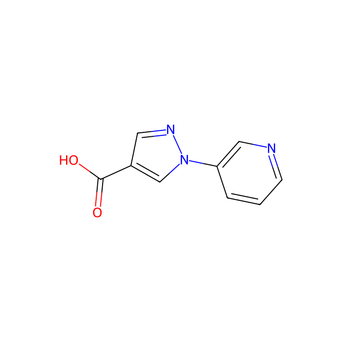 1-(吡啶-3-基)-1H-吡唑-4-羧酸