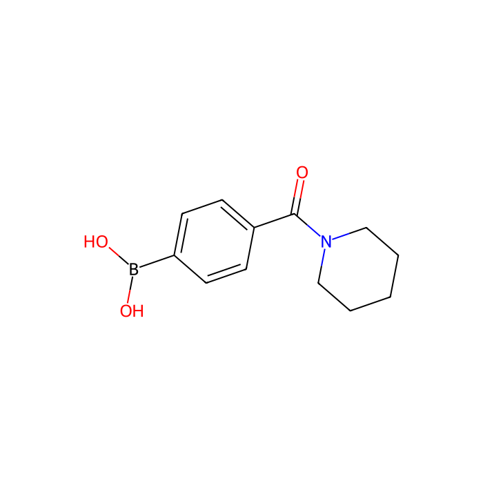 4-(哌啶-1-羰基)苯基硼酸 (含有数量不等的酸酐)