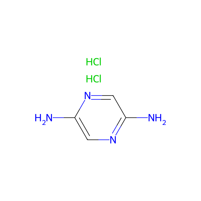 吡嗪-2,5-二胺二盐酸盐