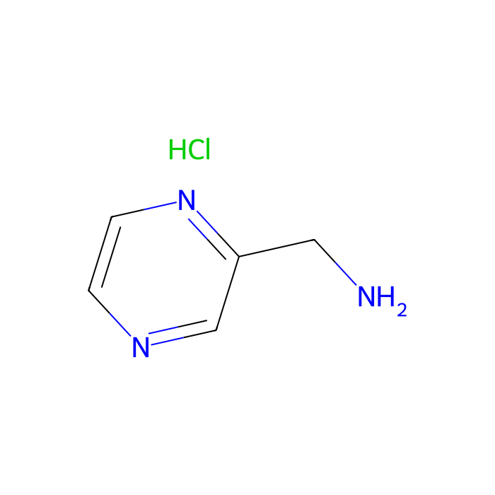 2-氨甲基吡嗪盐酸盐