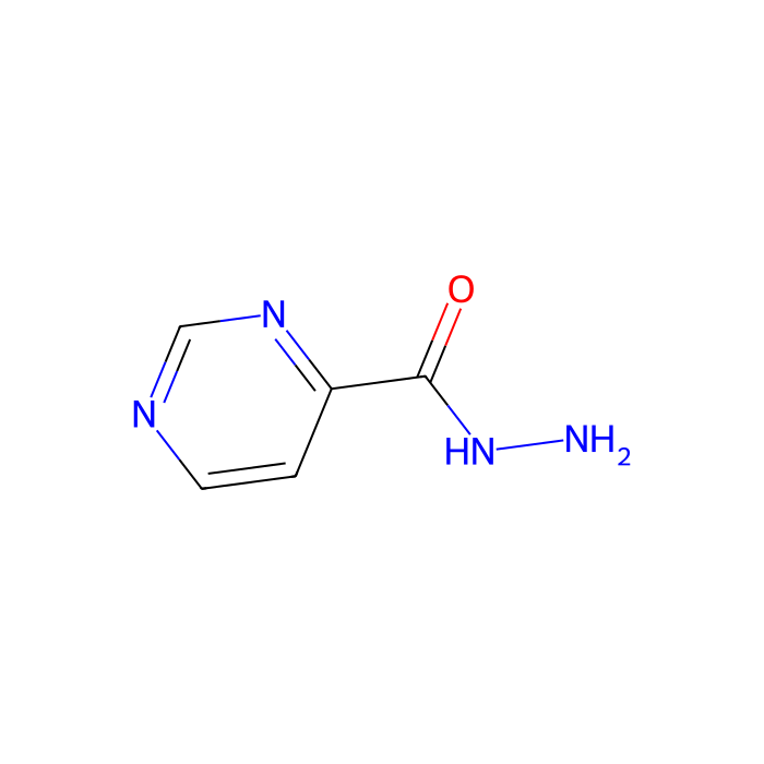 4-嘧啶羧酸肼