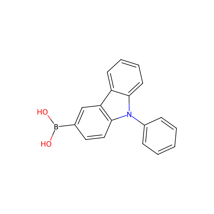 9-苯基咔唑-3-硼酸 (含不定量的酸酐)