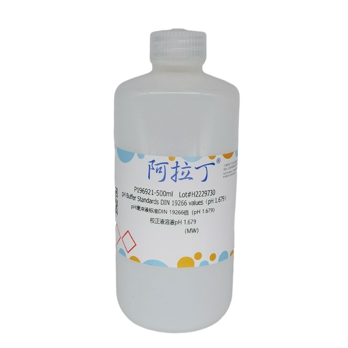 pH缓冲液标准DIN 19266值（pH 1.679）